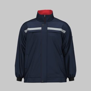 High-quality, high-visibility one-piece cotton jacket