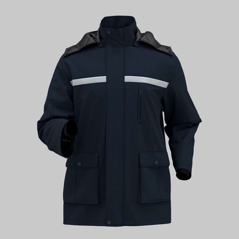 Winter long workwear jacket