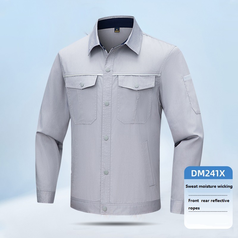 Summer sweat-wicking shirt work clothes - Image 3