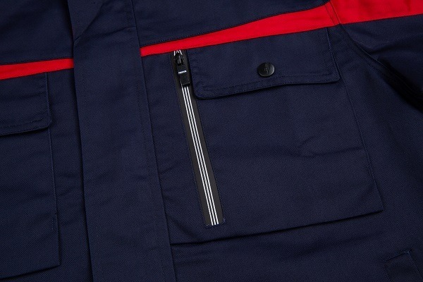 Spring and autumn wear-resistant cotton work clothes suit - Image 11