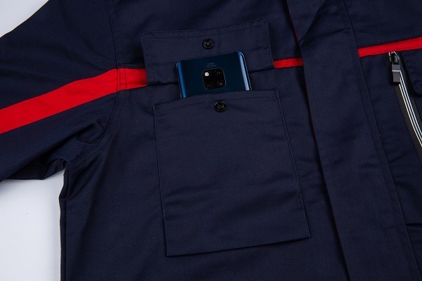 Spring and autumn wear-resistant cotton work clothes suit - Image 13