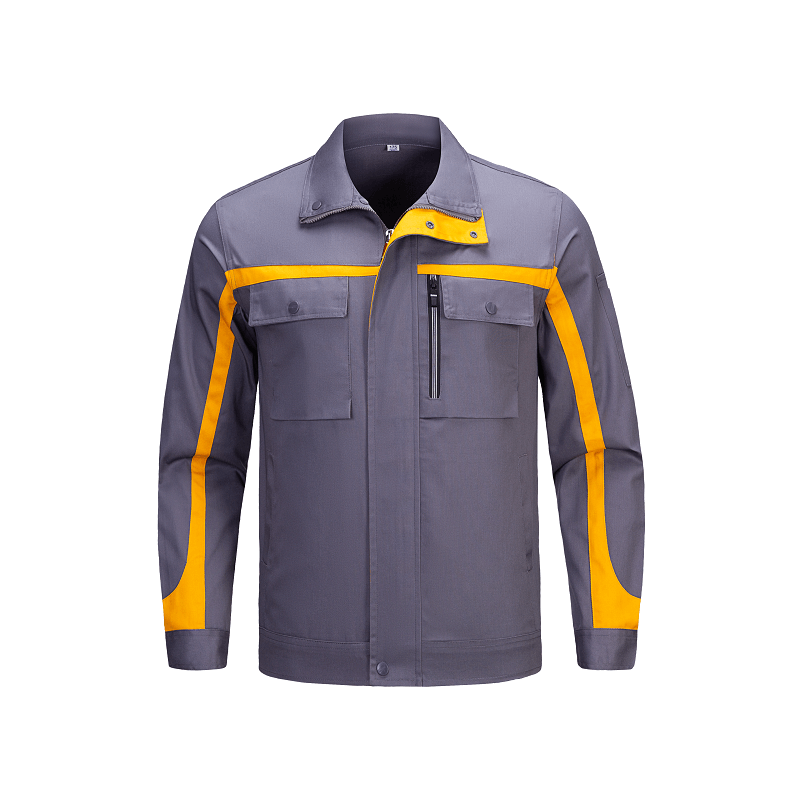 Spring and autumn wear-resistant cotton work clothes suit - Image 4