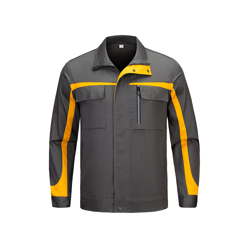 Spring and autumn wear-resistant cotton work clothes suit - Image 6