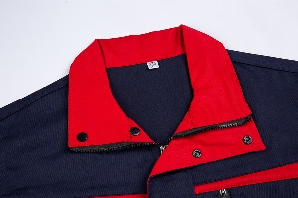 Spring and autumn wear-resistant cotton work clothes suit - Image 8
