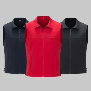 Matte 100% Nylon Cloth Emergency Management Work Vest