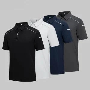 Hi-Vis Solid Color Spandex Nylon Work T-shirt