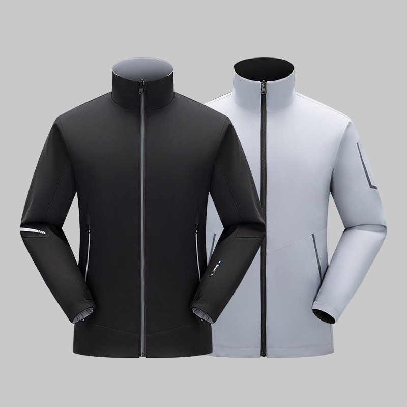 Business style double-sided high-elastic outdoor jacket - Image 2