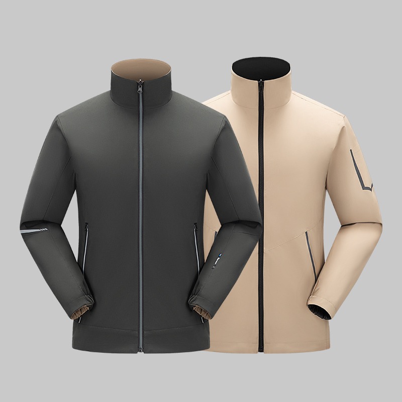 Business style double-sided high-elastic outdoor jacket - Image 3