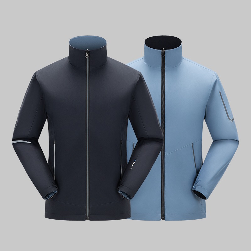 Business style double-sided high-elastic outdoor jacket - Image 4