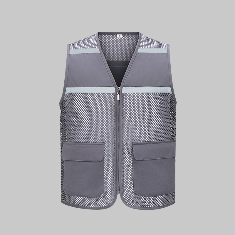 YJ-9008 Hi Vis Mesh Work Vest