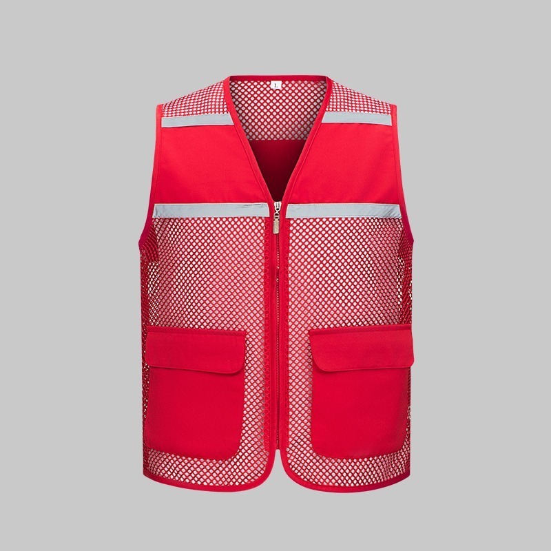 YJ-9008 Hi Vis Mesh Work Vest