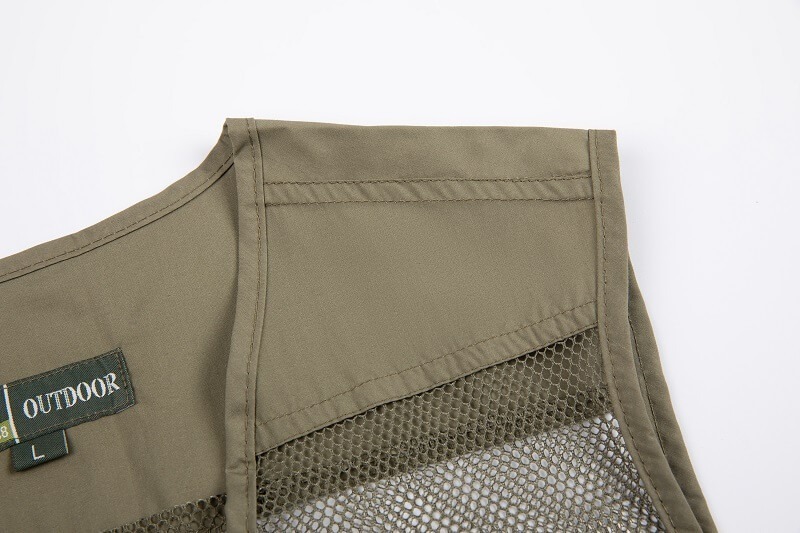 Summer multi-pocket mesh work vest - Image 12