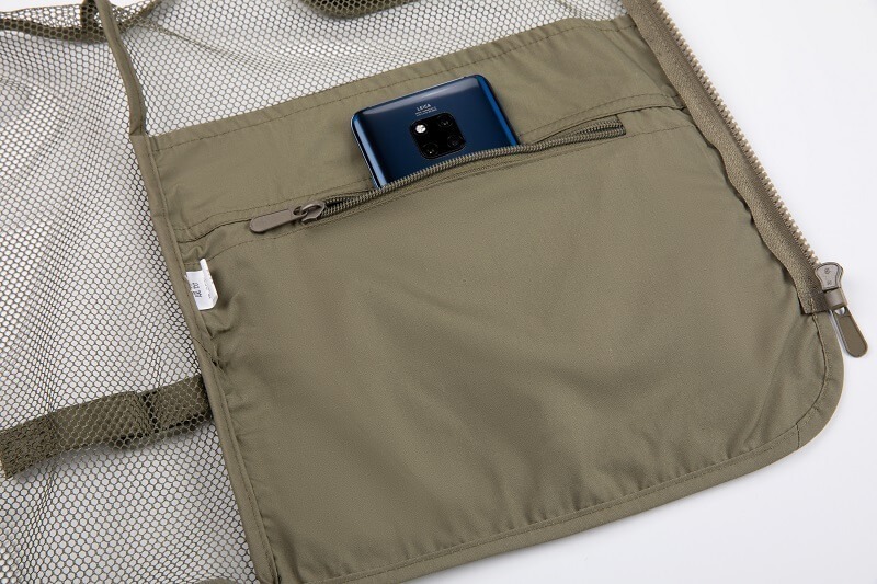 Summer multi-pocket mesh work vest - Image 17