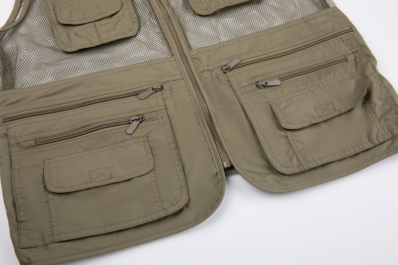Summer multi-pocket mesh work vest - Image 20