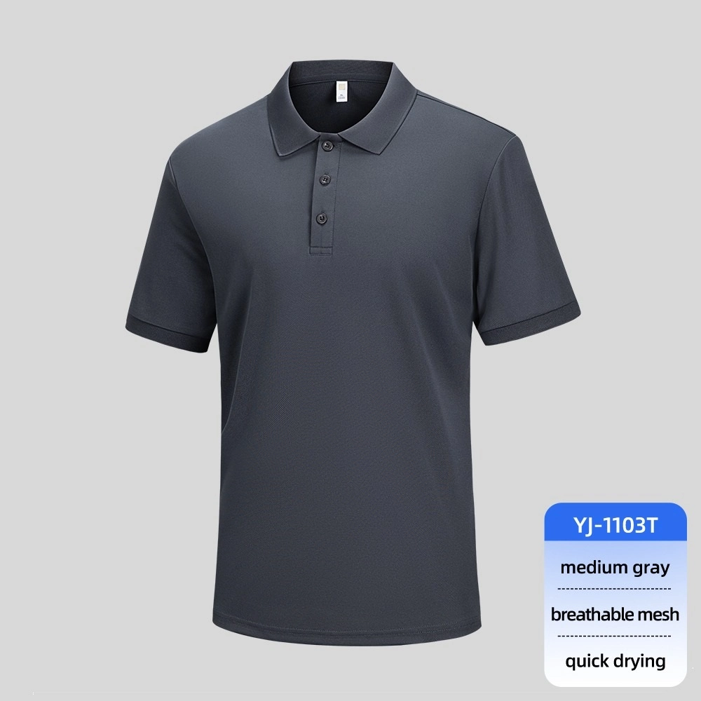 breathable-quick-drying-solid-color-work-t-shirtSKU_YJ-1103T_Medium-gray