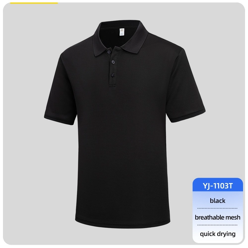 breathable-quick-drying-solid-color-work-t-shirtSKU_YJ-1103T_black