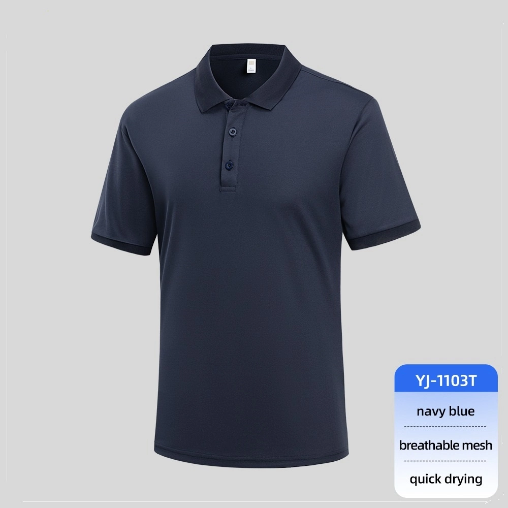 breathable-quick-drying-solid-color-work-t-shirtSKU_YJ-1103T_navy-blue