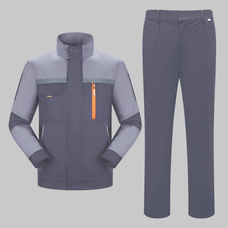 Polyester-Cotton Hi-Vis Work Clothing Suit - Image 7