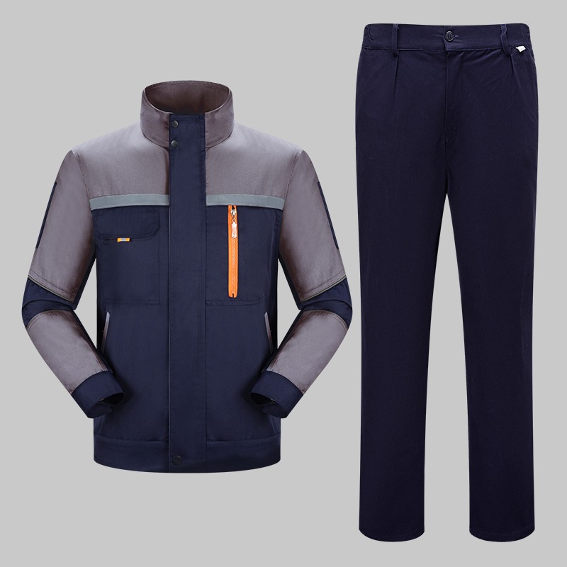 Polyester-Cotton Hi-Vis Work Clothing Suit - Image 14