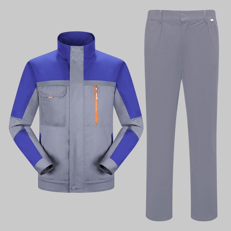 Polyester-Cotton Hi-Vis Work Clothing Suit - Image 8