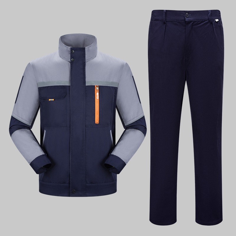 Polyester-Cotton Hi-Vis Work Clothing Suit - Image 6