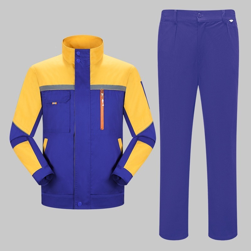 Polyester-Cotton Hi-Vis Work Clothing Suit - Image 4