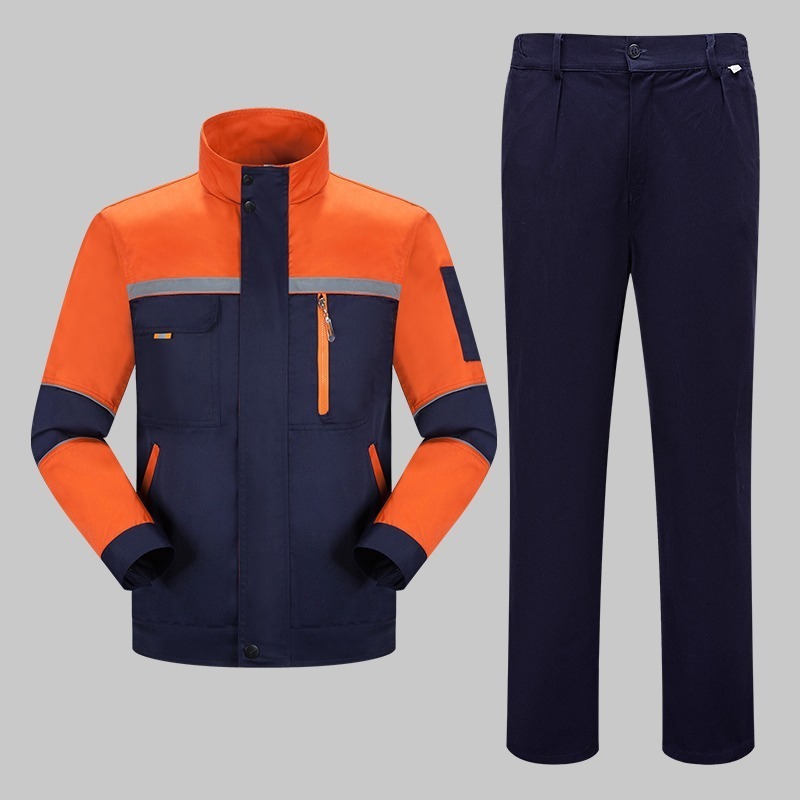Polyester-Cotton Hi-Vis Work Clothing Suit - Image 3
