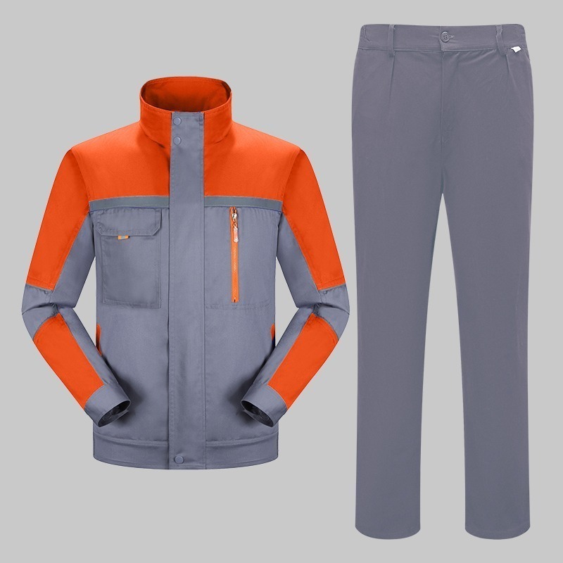 Polyester-Cotton Hi-Vis Work Clothing Suit - Image 2
