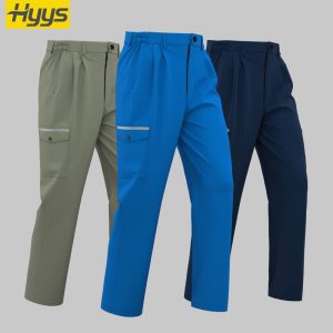 Electrician elastic work pants workers work pants