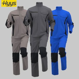 Reinforced, wear-resistant workwear for factory workshop