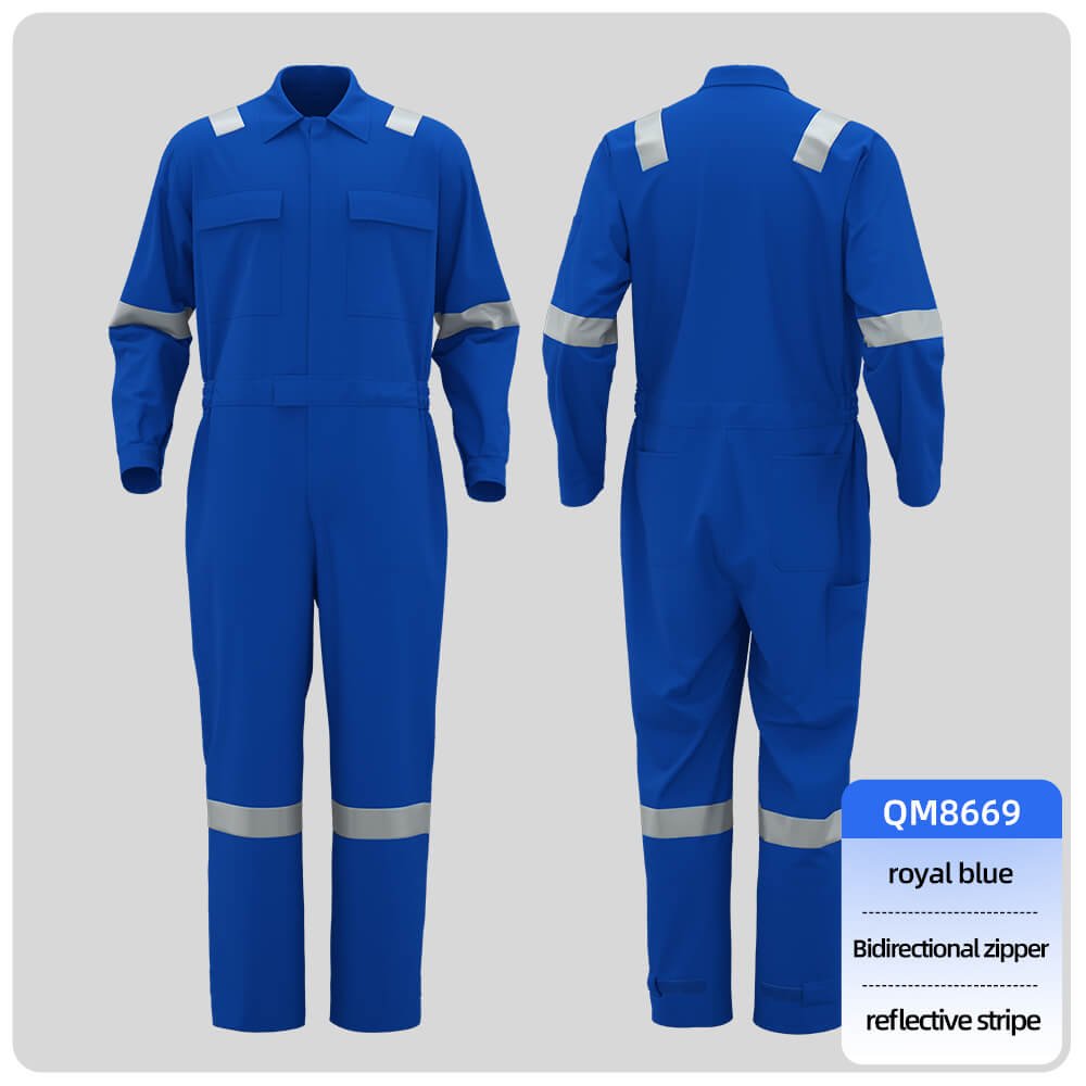 Pure Cotton Hi-Vis Coveralls