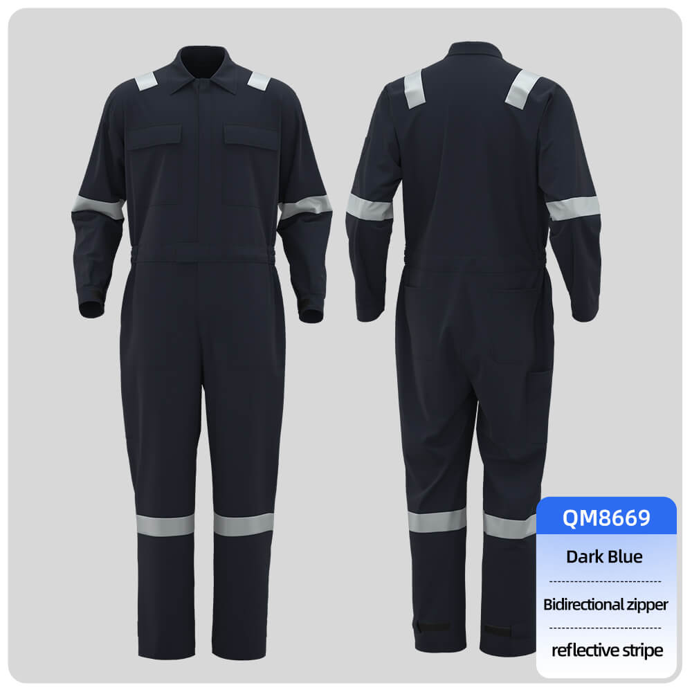 Pure Cotton Hi-Vis Coveralls