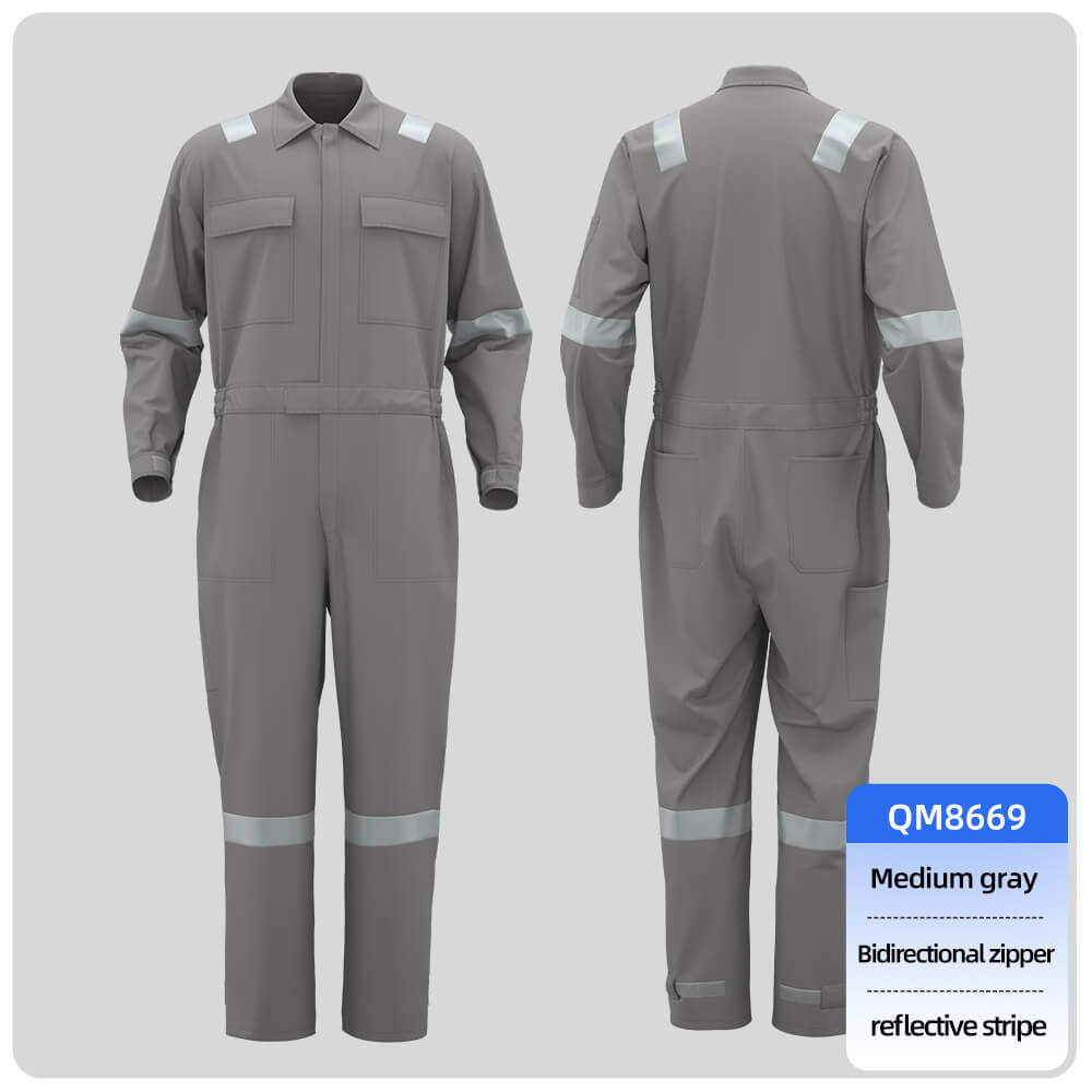 Pure Cotton Hi-Vis Coveralls