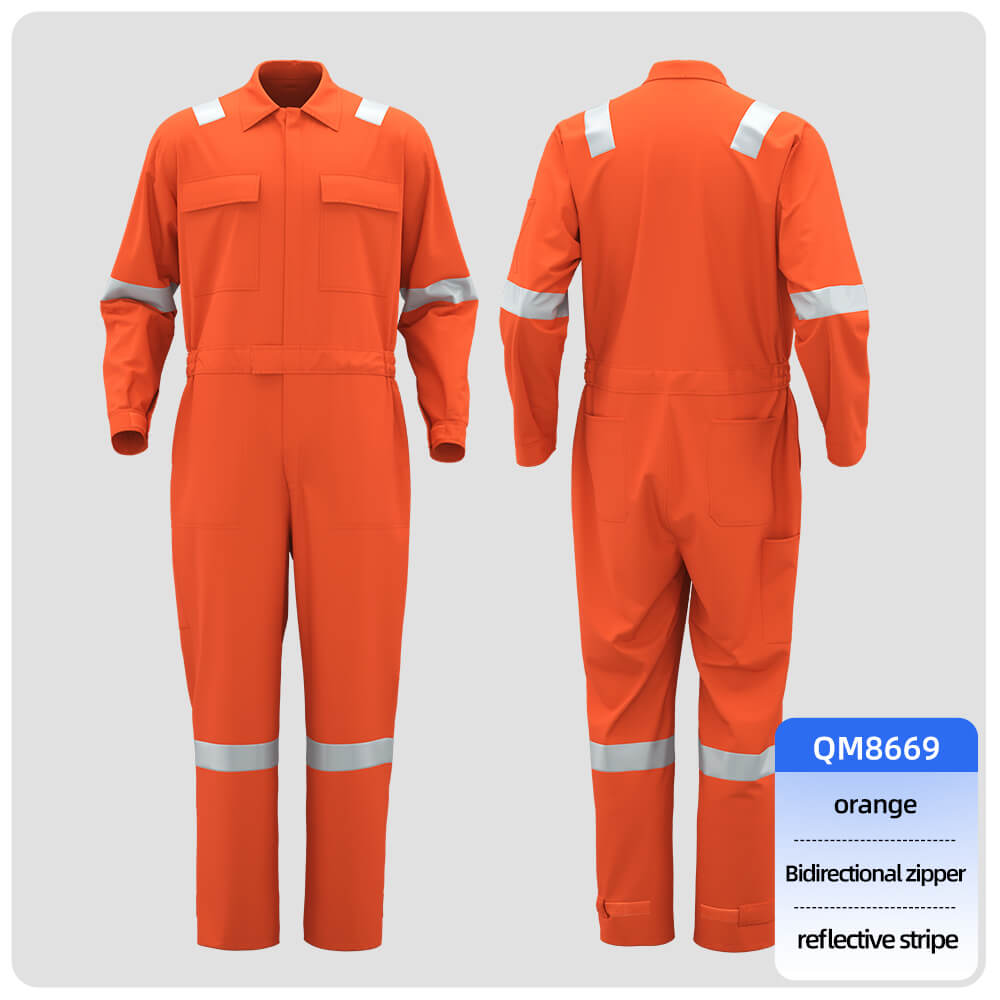 Pure Cotton Hi-Vis Coveralls