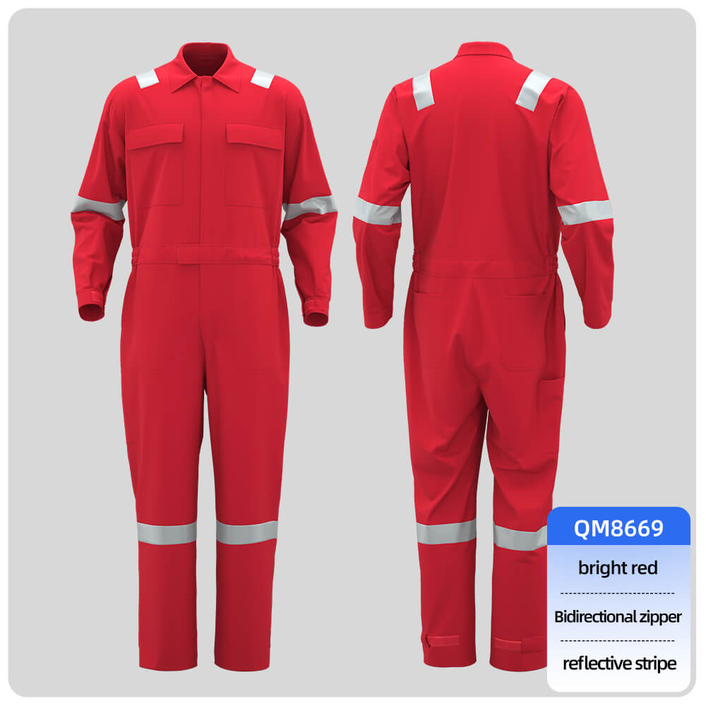 Pure Cotton Hi-Vis Coveralls