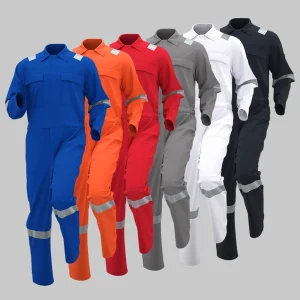 Pure Cotton Hi-Vis Coveralls