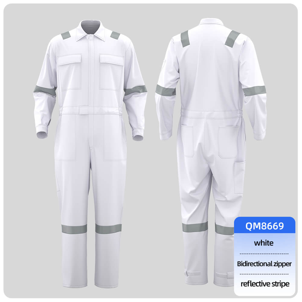 Pure Cotton Hi-Vis Coveralls