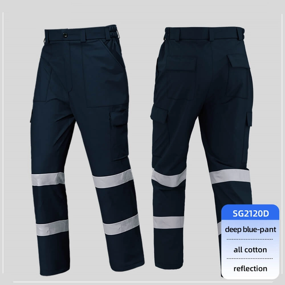 100% PolyesterQuick-drying Hi-vis Solid Color Lapel POLO Shirt Suit
