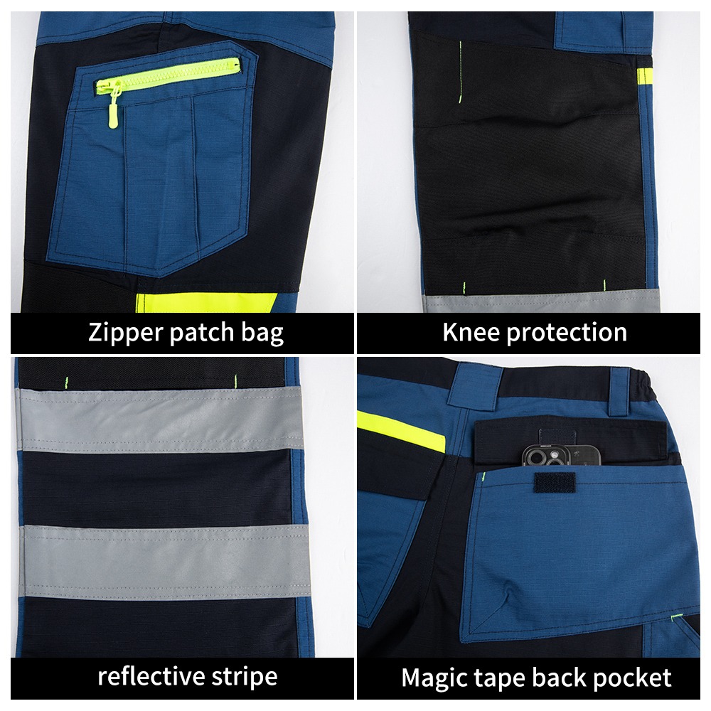 Rip-resistant workwear for men, wear-resistant safety workwear with custom logos - Image 6