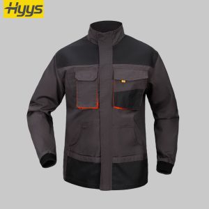 Jacket with logo mechanic logging maintenance workwear jacket men