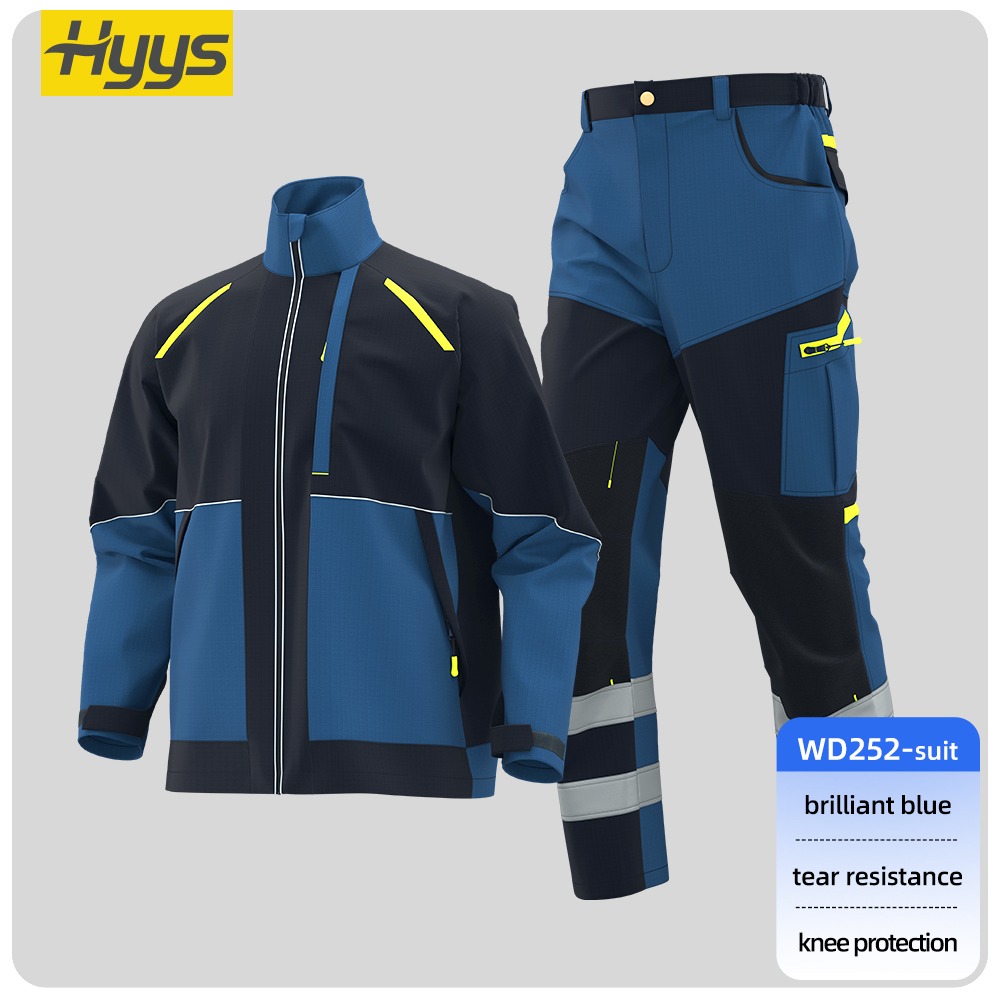 Rip-resistant workwear for men, wear-resistant safety workwear with custom logos