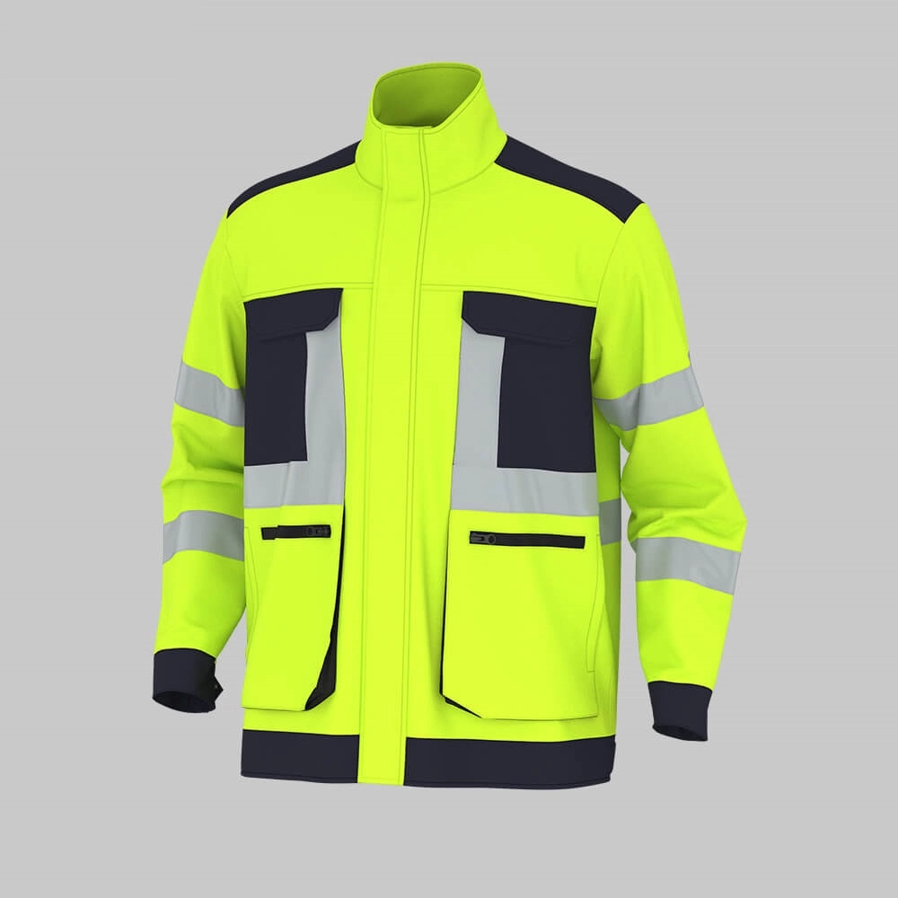 wd253-high-visibility-waterproof-cold-proof-jacket-green