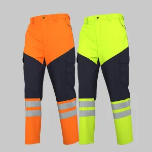 Hi Vis Soft Shell Insulated Waterproof Pants