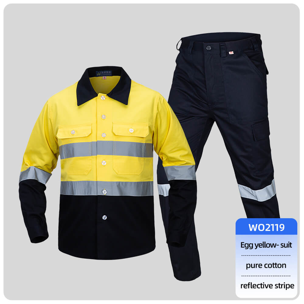 Summer cotton work clothes factory wholesale - Image 3