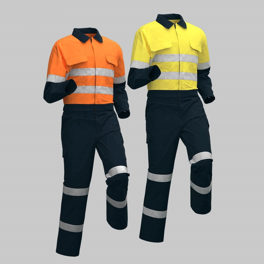 Summer 100% Cotton Hi-Vis Coveralls