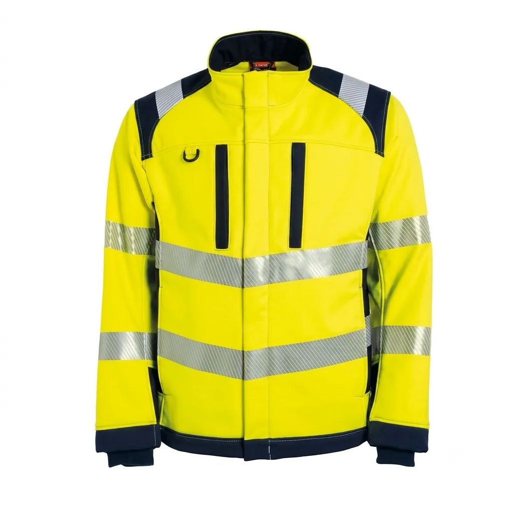 Anti static and flame-retardant work jacket